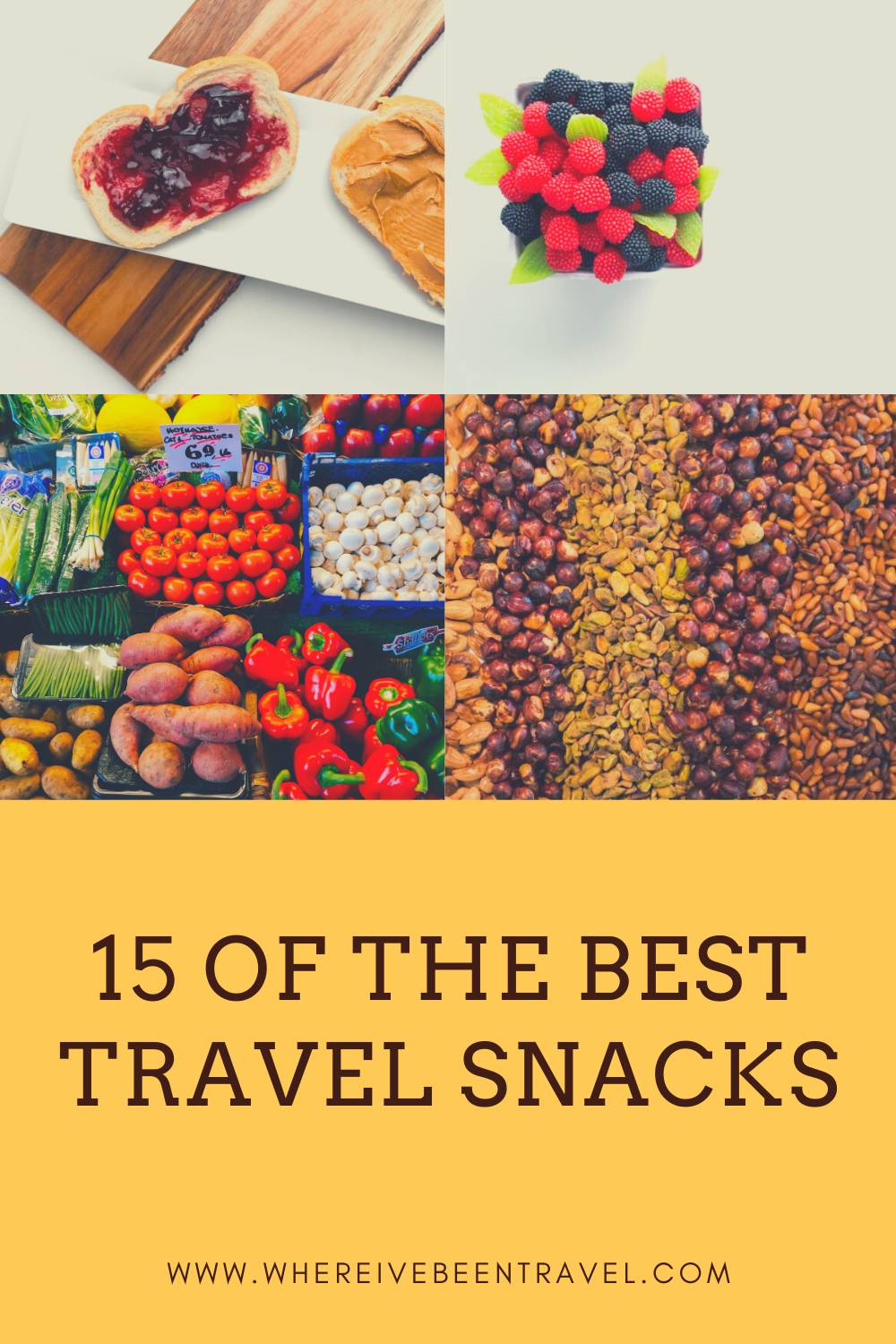 15 Best Travel Snacks for Your Next Adventure * Where I've Been