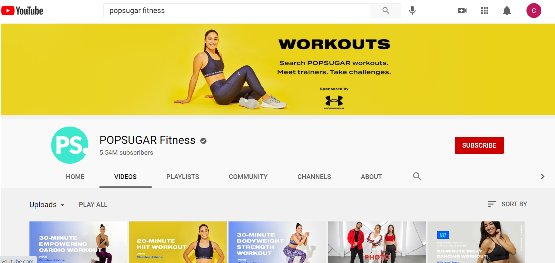 Get Fit With 9 Of The Best Fitness YouTubers * Where I've Been